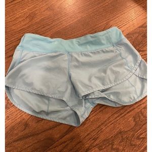 Lululemon blue shorts
